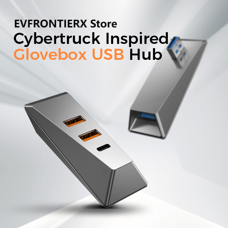 Usb C Docking Hub - Glove Box Data Hub For Tesla