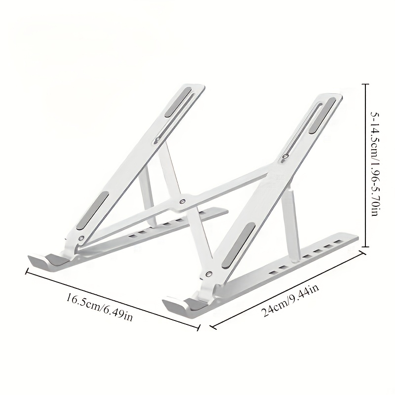 Laptop Stand Riser - Laptop Stand, Adjustable Foldable Notebook Riser,