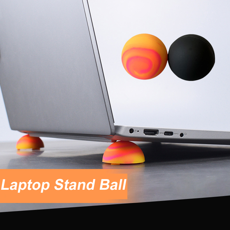 Laptop Stand Riser - Laptop Silicone Stand Ball Non-Slip Pad