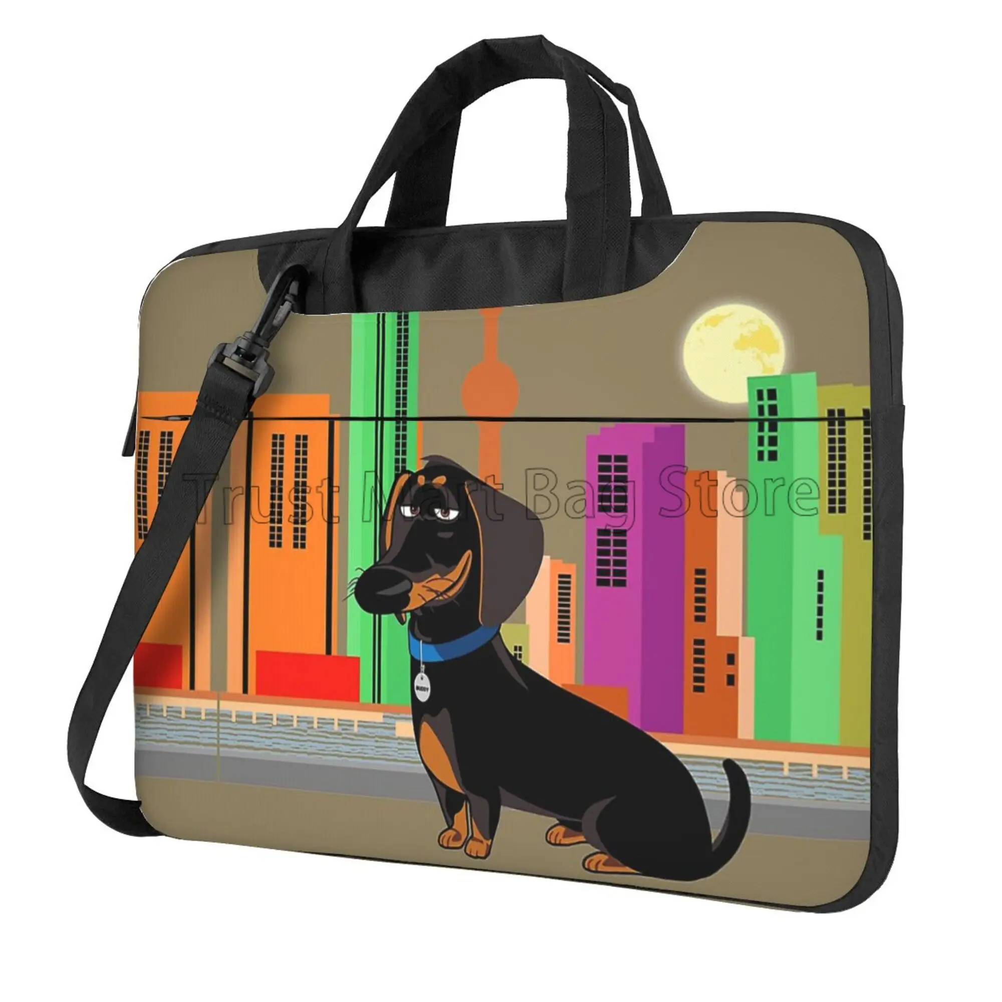 Cute Dachshund Print Laptop Ca - огляд і ціна Laptop Accessories Case