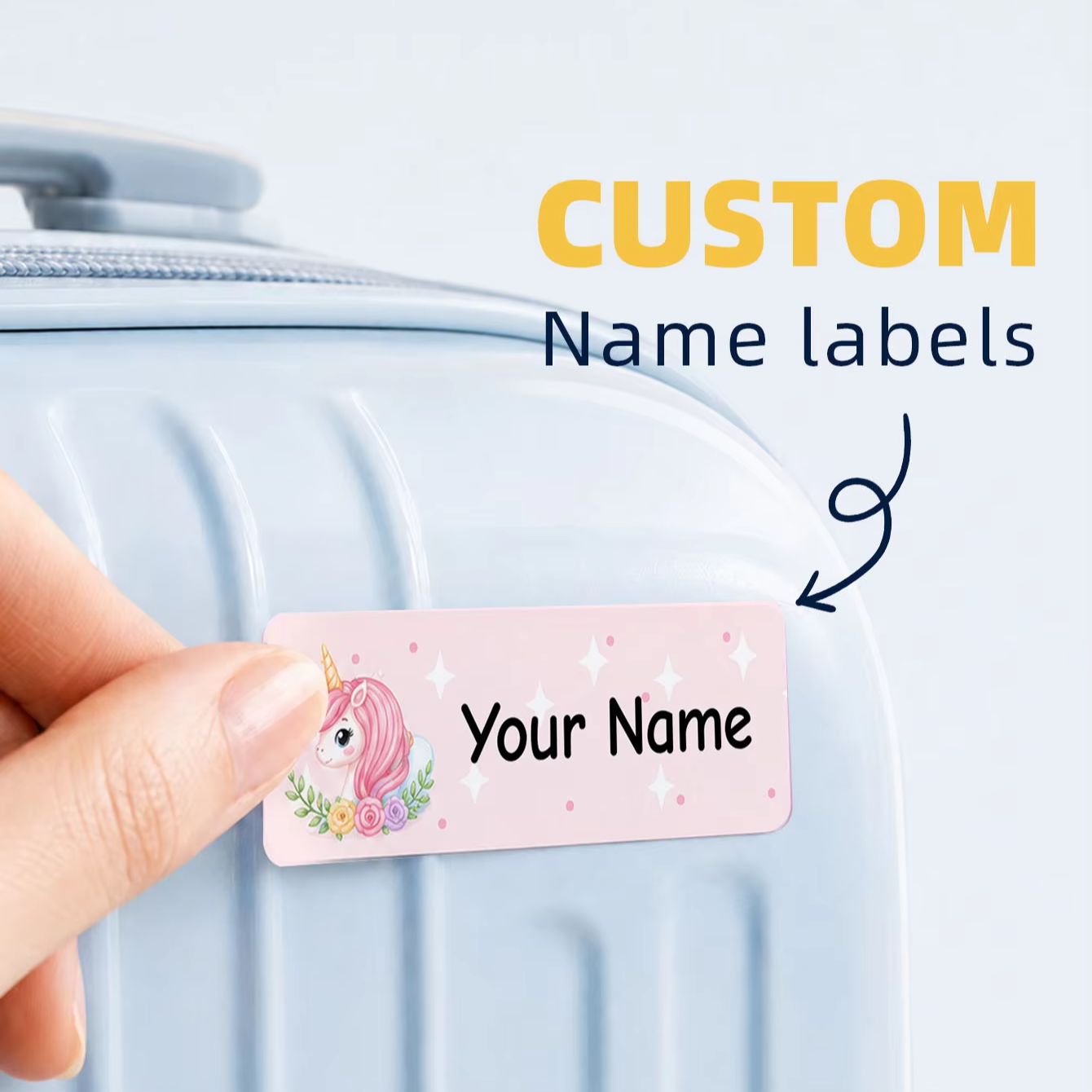 1-300PCS Custom Personalized W - огляд і ціна Laptop Accessories Name