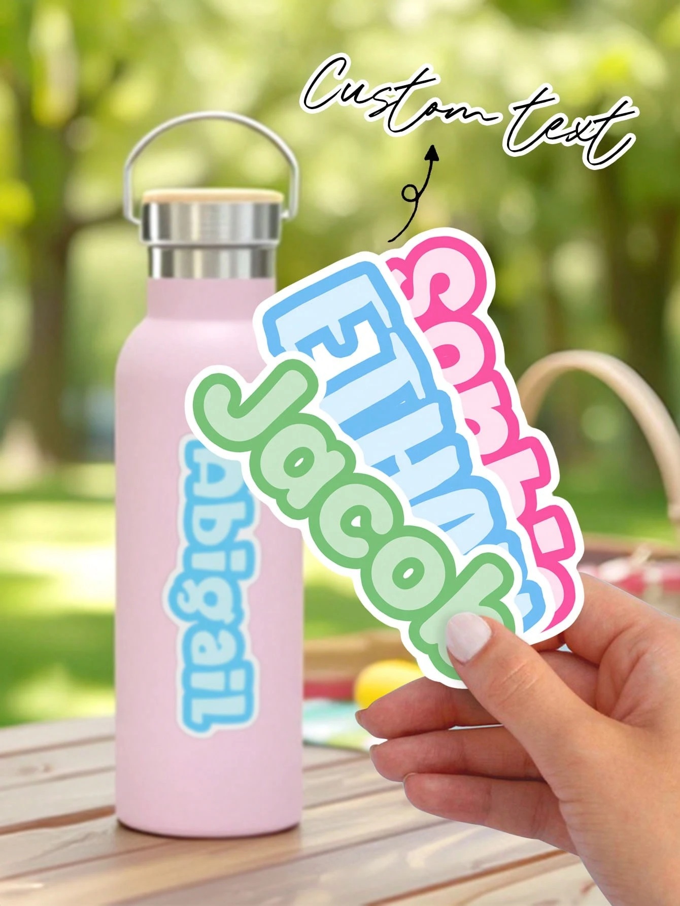 50Pcs Custom Name Stickers, Cr - огляд і ціна Laptop Accessories Name