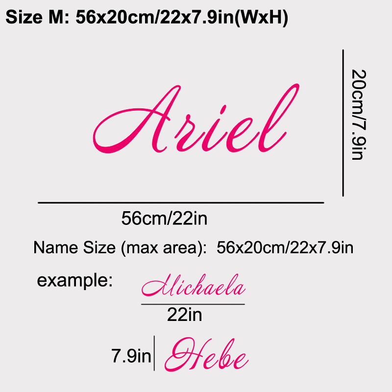 YOUR NAME Vinyl Decal Sticker  - огляд і ціна Laptop Accessories Name