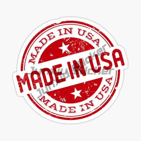 MADE IN USA Flag Vinyl Car Sti - огляд і ціна Laptop Accessories Diy