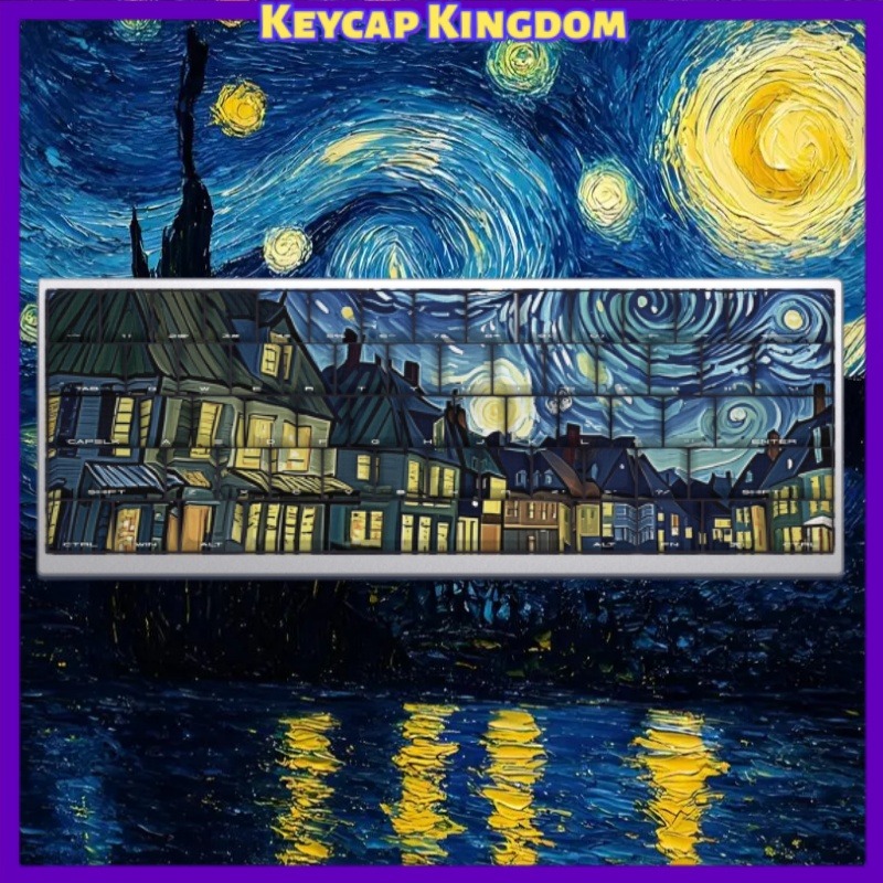 Van Gogh Starry Sky Theme Keyc - огляд і ціна Laptop Accessories Gifts