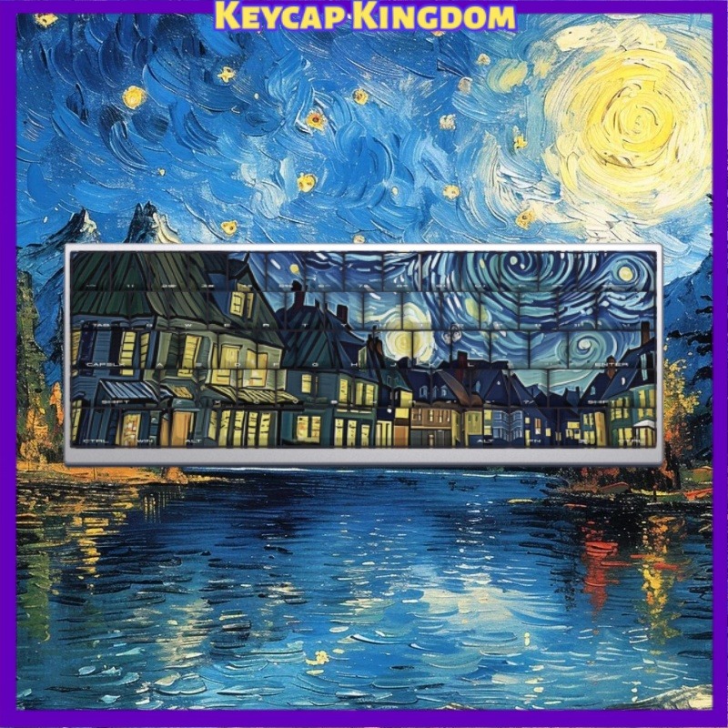 Van Gogh Starry Sky Theme Keyc - огляд і ціна Laptop Accessories Gifts