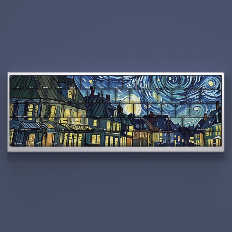 Van Gogh Starry Sky Theme Keyc - огляд і ціна Laptop Accessories Gifts