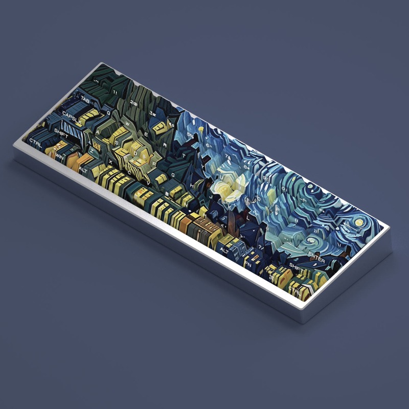 Van Gogh Starry Sky Theme Keyc - огляд і ціна Laptop Accessories Gifts