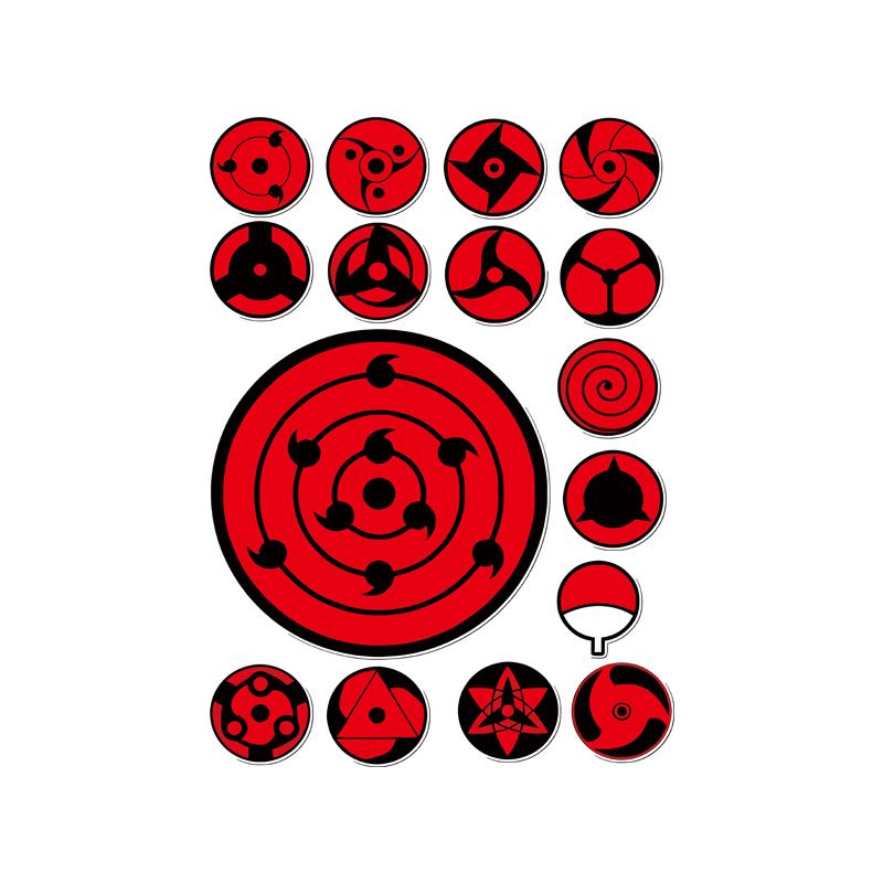 Sharingan Eye Die-cut Sticker  - огляд і ціна Laptop Accessories Gifts