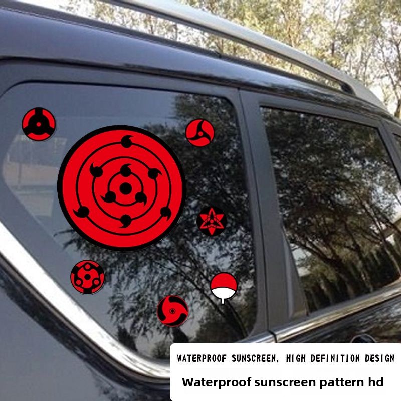 Sharingan Eye Die-cut Sticker  - огляд і ціна Laptop Accessories Gifts