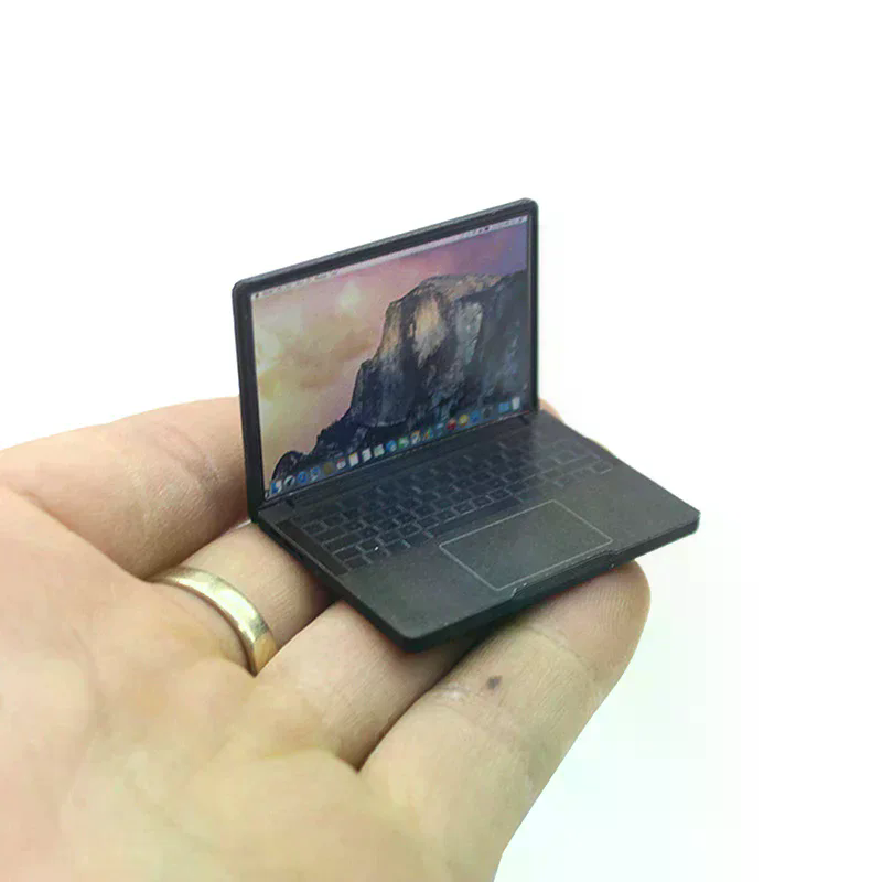 Cute Simulation 1:12 Mini Lapt - огляд і ціна Laptop Accessories Diy