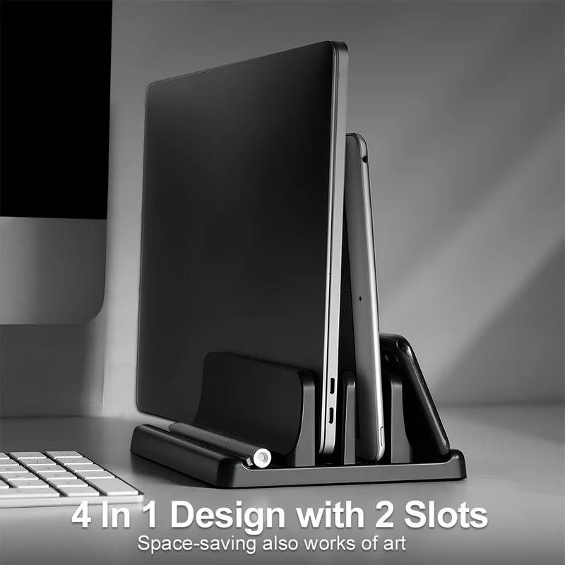 Vertical Laptop Stand Multi‑Sl - огляд і ціна Laptop Stand Riser