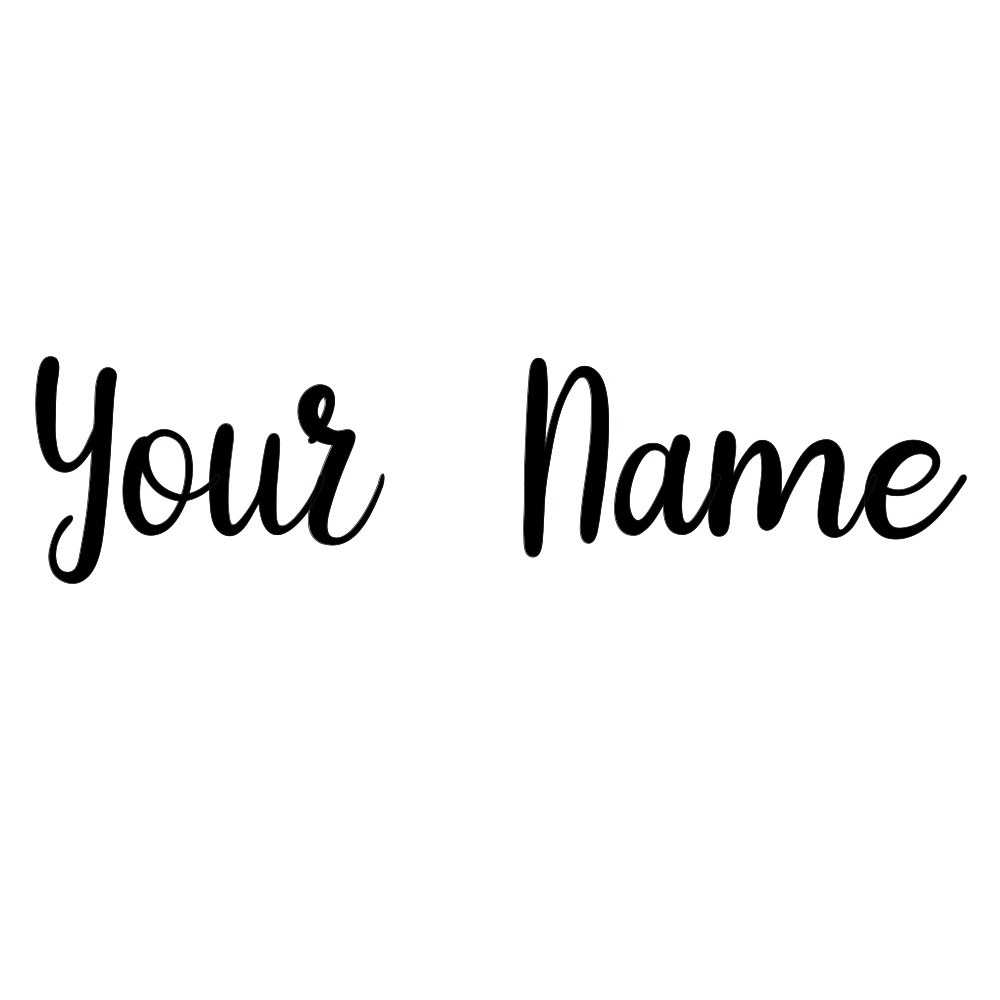1PC 3cm/5cm/7cm Custom Name Wa - огляд і ціна Laptop Accessories Name