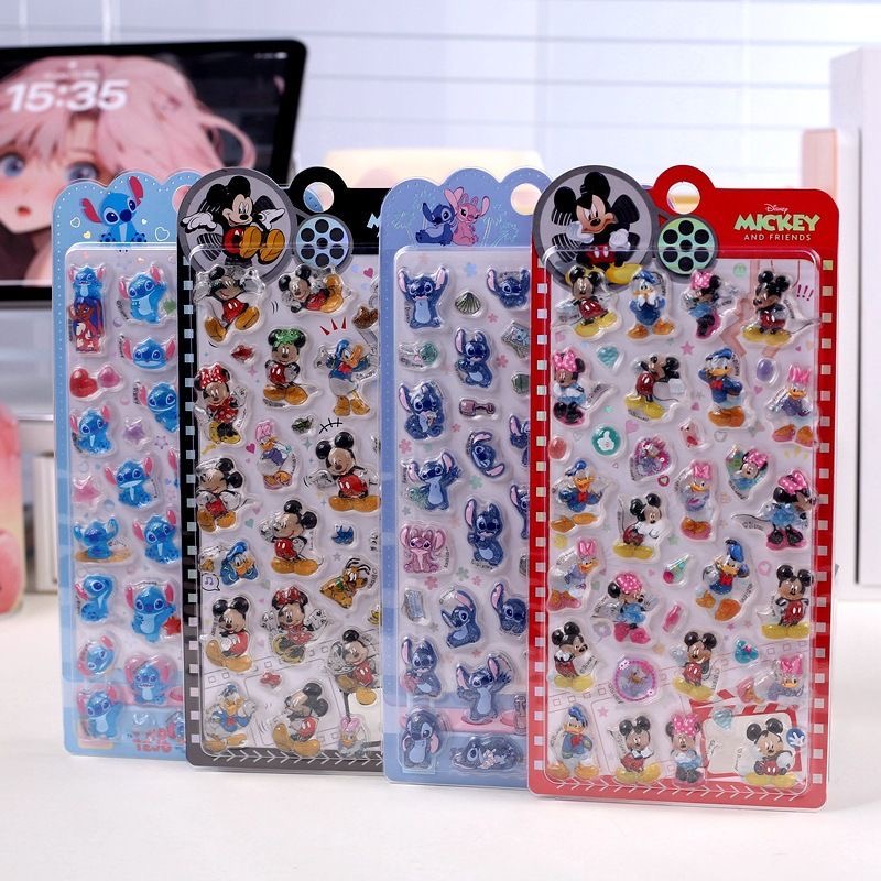 3D Relief Stickers Cute Cartoo - огляд і ціна Laptop Accessories Gifts