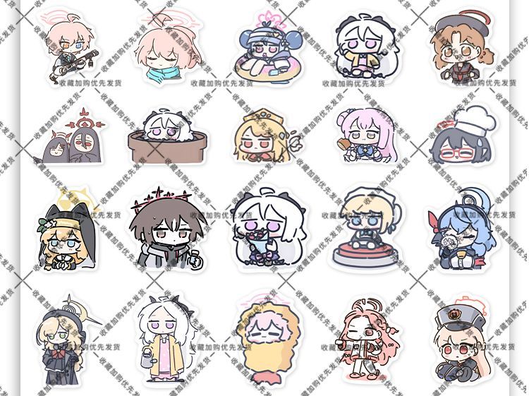 80PCS Anime Blue Archive Soras - огляд і ціна Laptop Accessories Diy