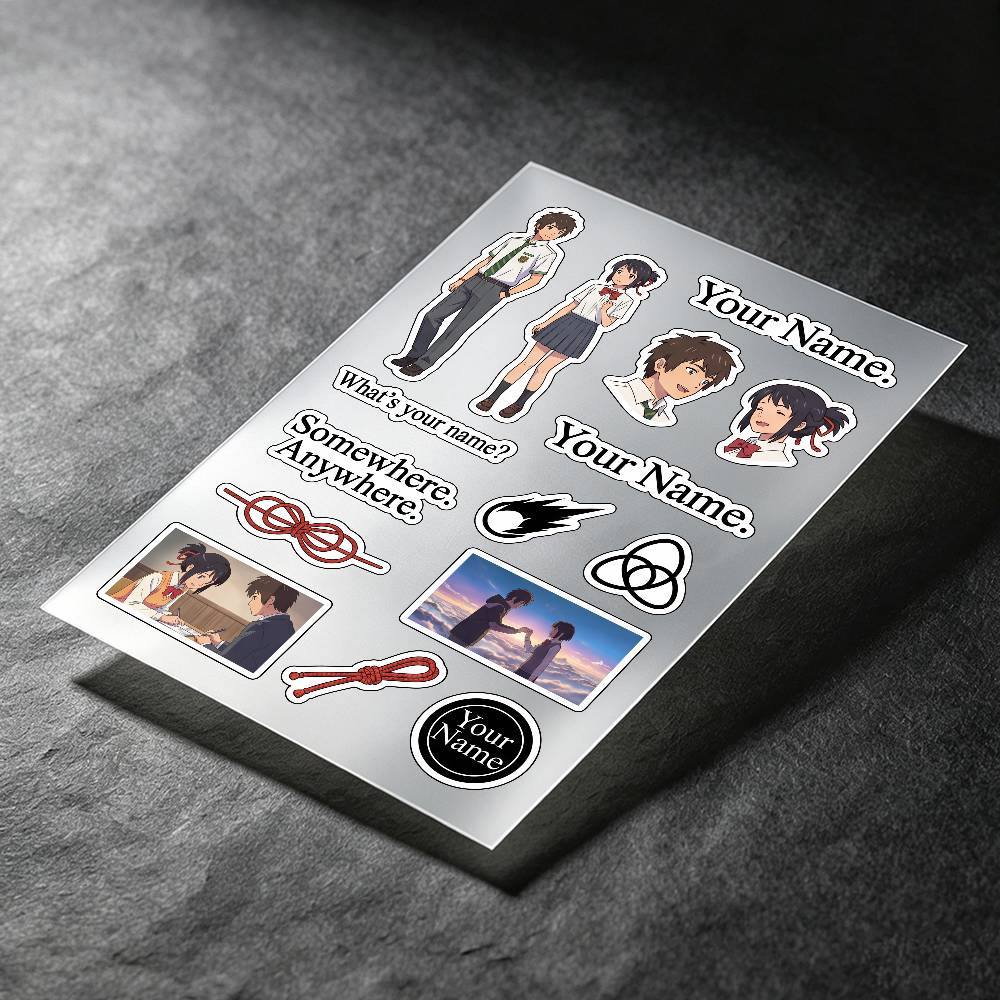 Anime Your Name Mitsuha Movie  - огляд і ціна Laptop Accessories Name