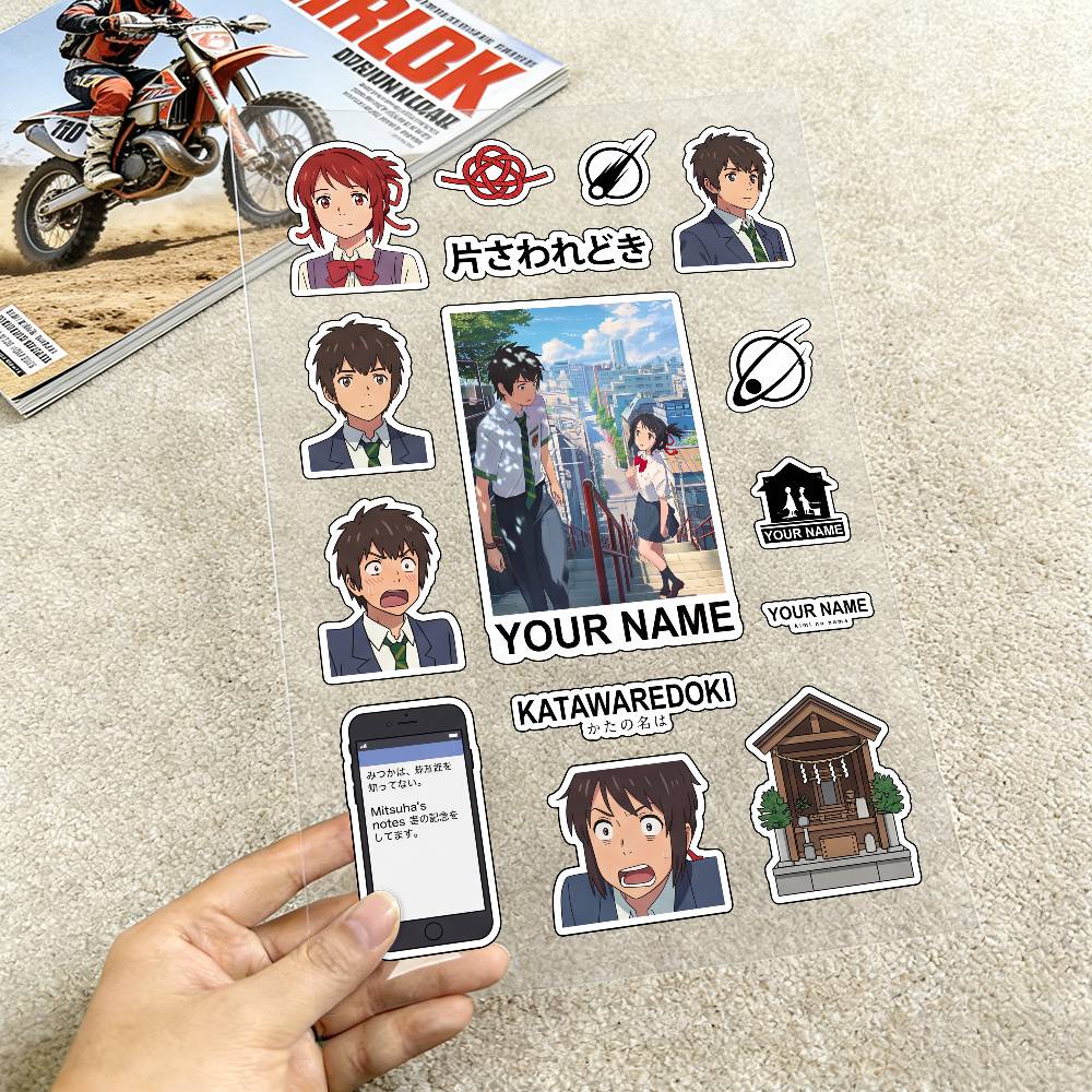 Anime Your Name Mitsuha Movie  - огляд і ціна Laptop Accessories Name