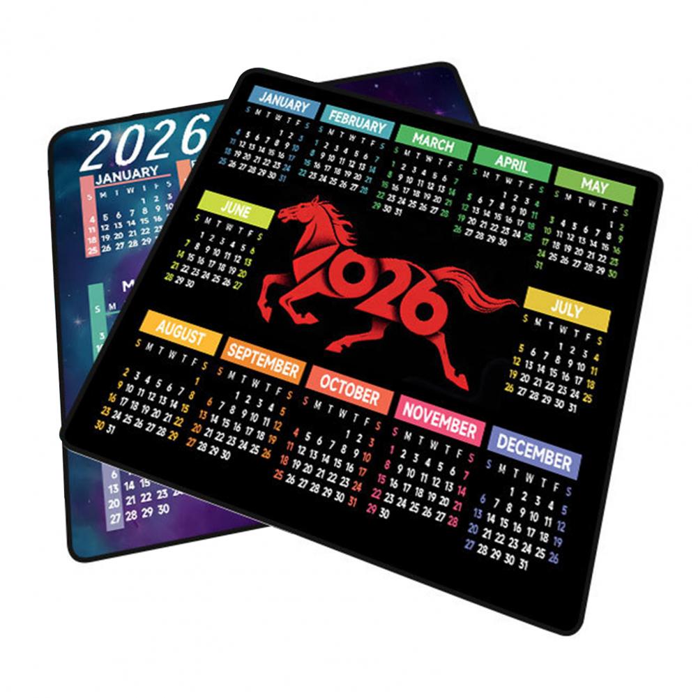 2026 Calendar Mouse Pad Waterp - огляд і ціна Laptop Accessories Gaming