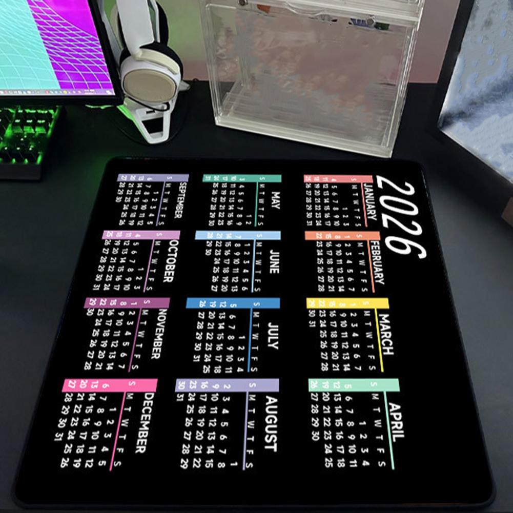 2026 Calendar Mouse Pad Waterp - огляд і ціна Laptop Accessories Gaming