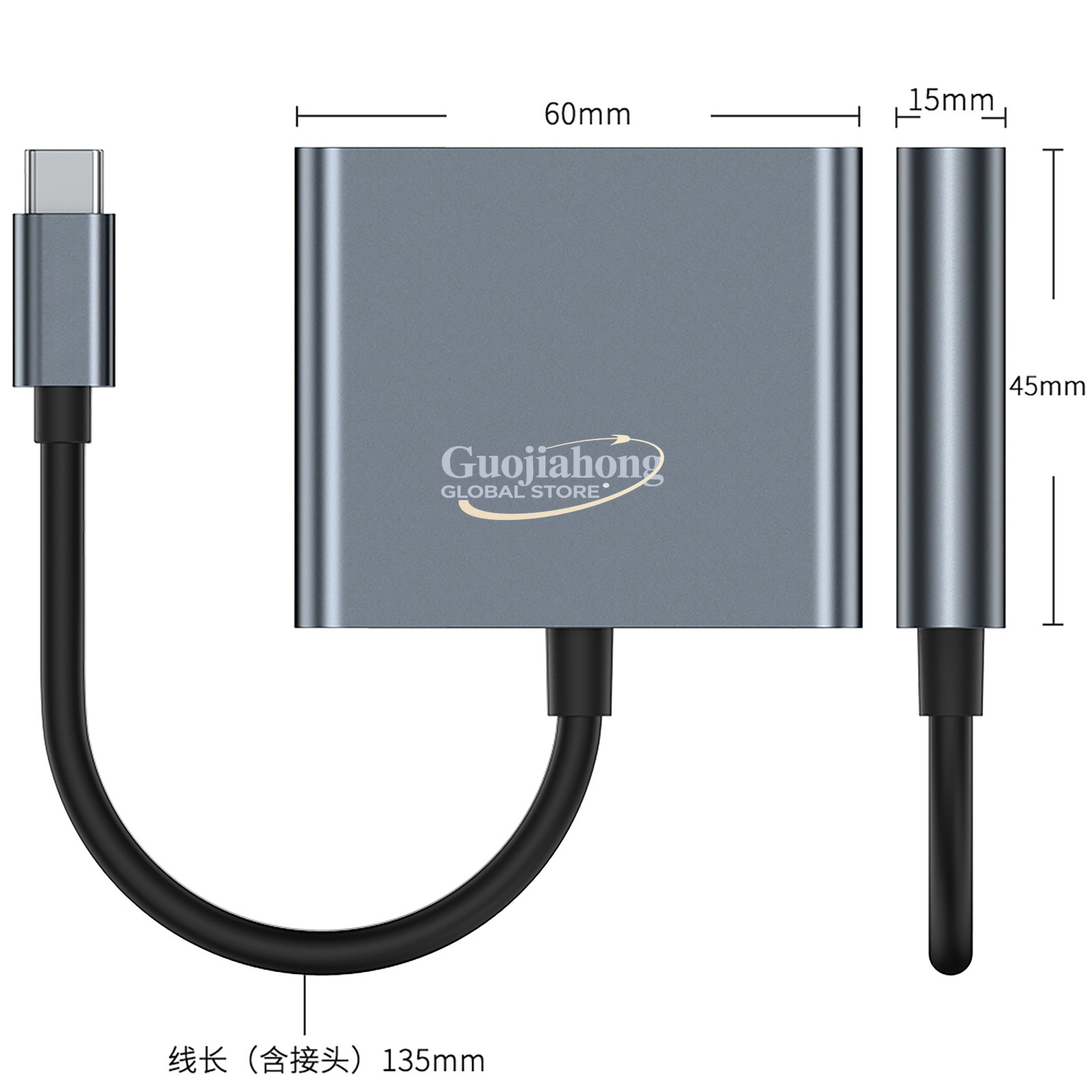 Cross-border usb-c to hd three - огляд і ціна Usb C Docking Hub