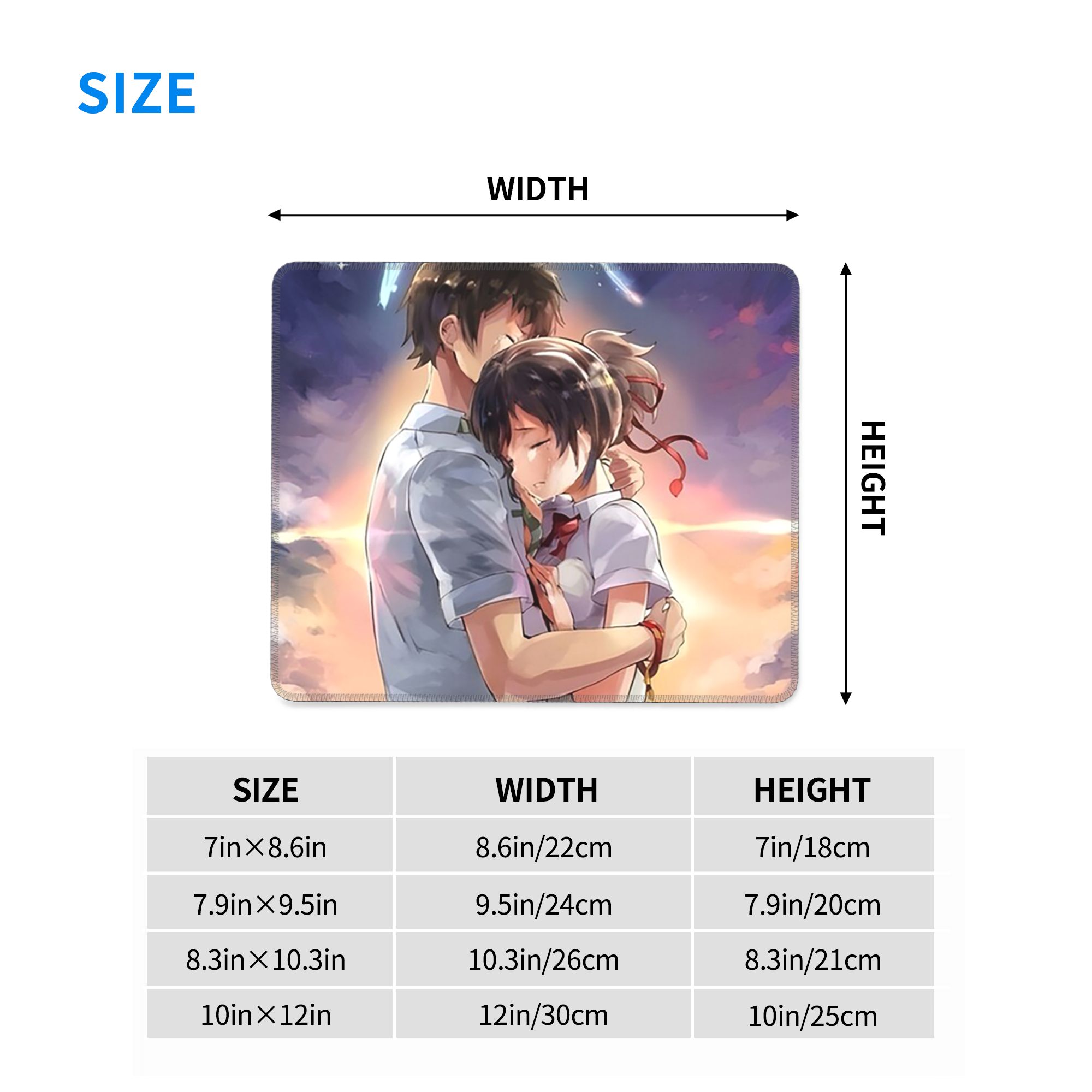 Japanese Anime Your Name Mouse - огляд і ціна Laptop Accessories Name