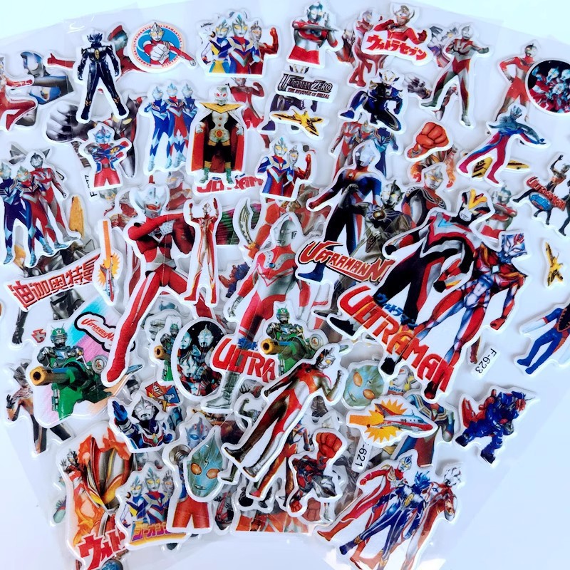 10pcs Cartoon Ultraman 3D Bubb - огляд і ціна Laptop Accessories Diy