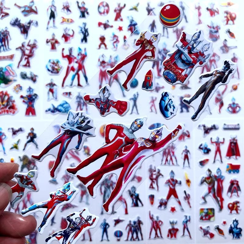 10pcs Cartoon Ultraman 3D Bubb - огляд і ціна Laptop Accessories Diy