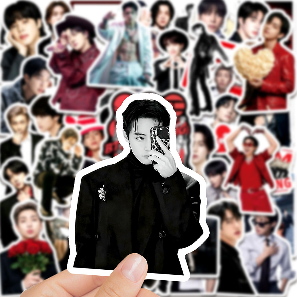 BTS K-pop Boy Group Stickers 5 - огляд і ціна Laptop Accessories Gifts