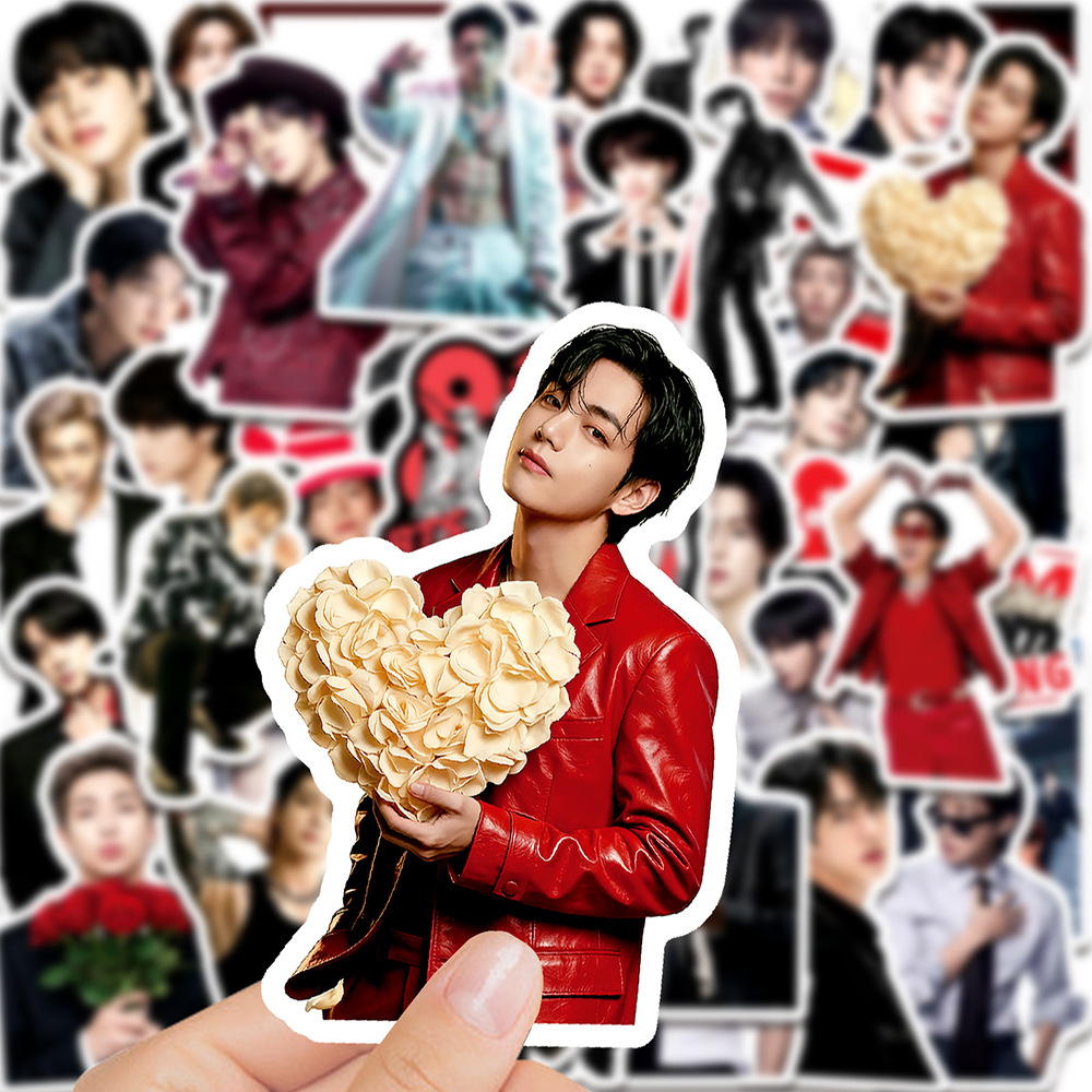 BTS K-pop Boy Group Stickers 5 - огляд і ціна Laptop Accessories Gifts