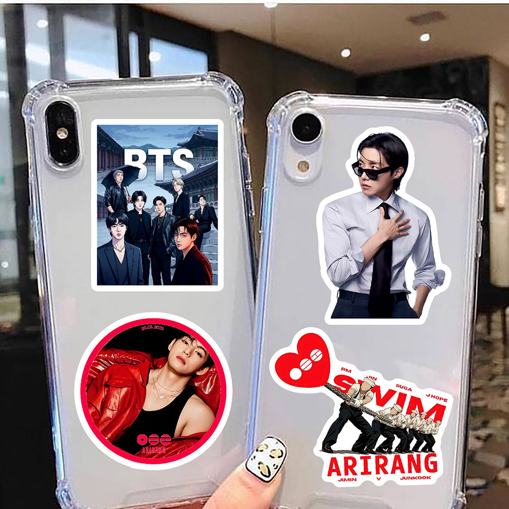 BTS K-pop Boy Group Stickers 5 - огляд і ціна Laptop Accessories Gifts