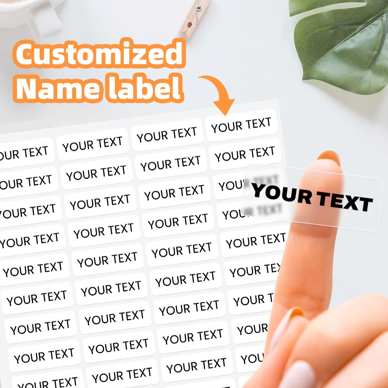 1-600PCS Custom Name Stickers, - огляд і ціна Laptop Accessories Name