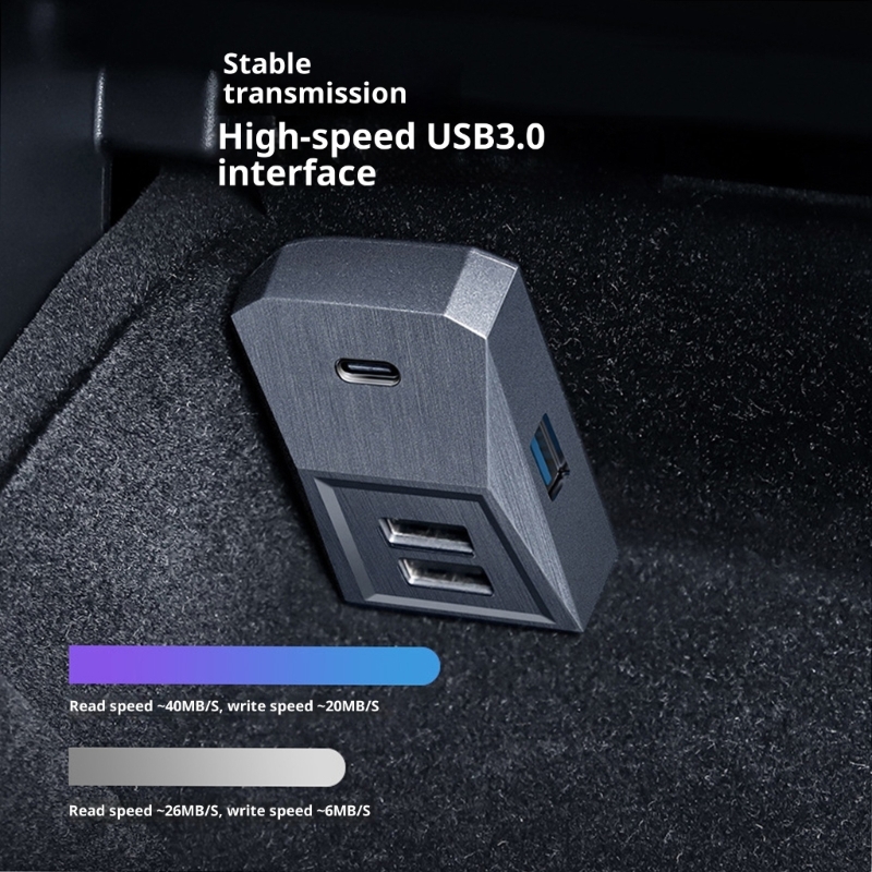Glovebox USB Hub For Tesla Mod - огляд і ціна Usb C Docking Hub