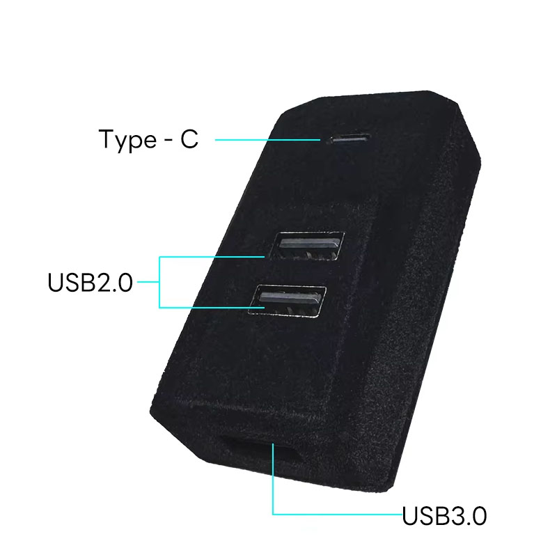 Glovebox USB Hub For Tesla Mod - огляд і ціна Usb C Docking Hub